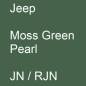 Preview: Jeep, Moss Green Pearl, JN / RJN.